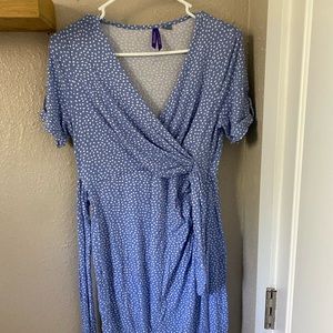 Seraphine Polka Dot Maternity Dress